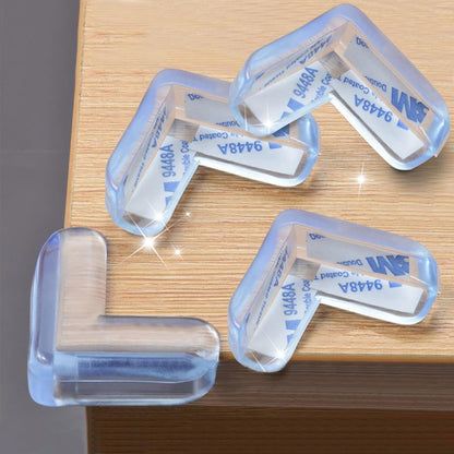 12(pcs) Silicone Table Corner Protector For Kids Safety Table Corner Covers For Glass Table - Baby Safety Equipment