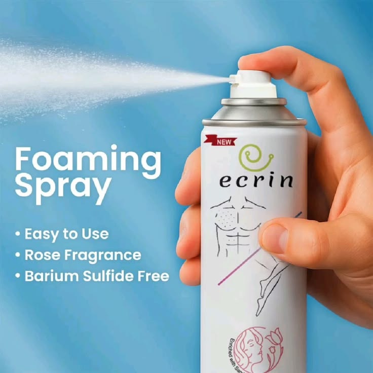 Ecrin Hair Removal Spray for Smooth Skin