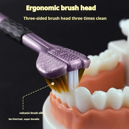 Three Sides Toothbrush